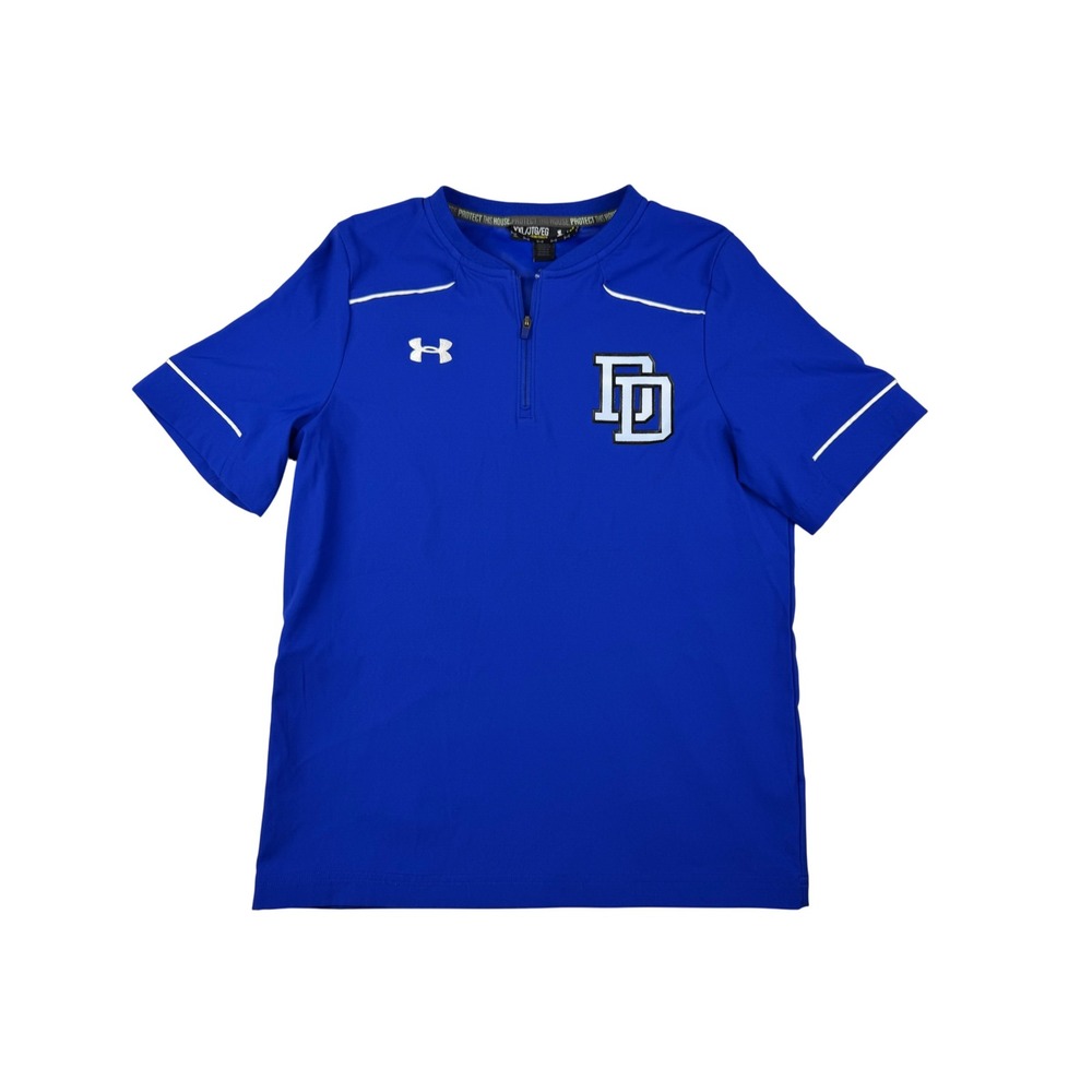 Under Armour Boys‎ Royal Blue Pullover Short Sleeve Shirt Youth XL